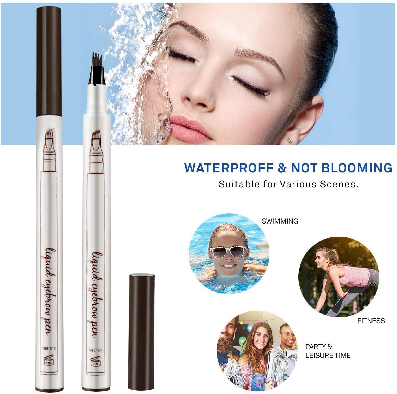 Liquid Eyebrow Waterproof Tatto Pen